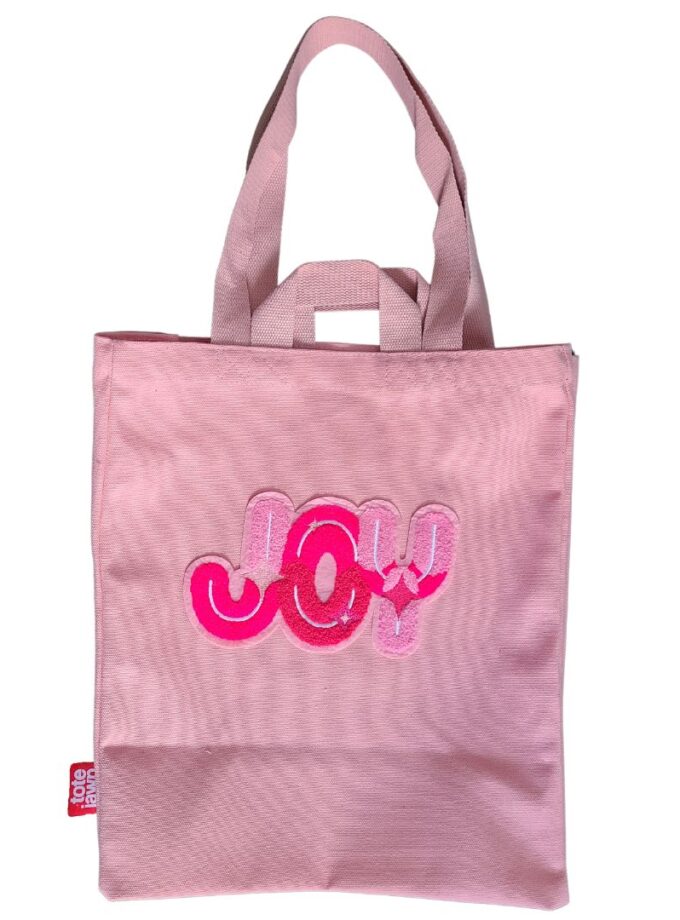 Joy Pink Tote Bag