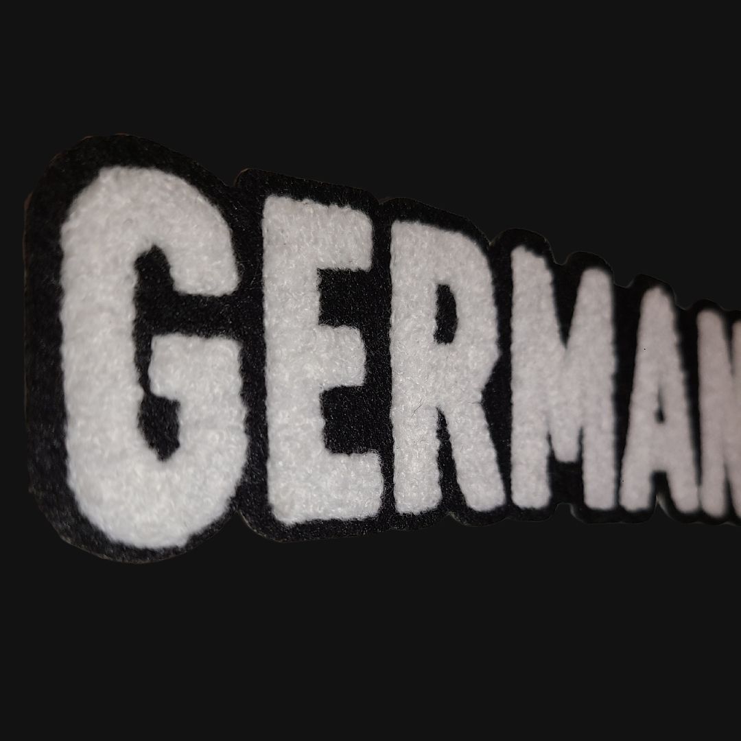 Germantown Pullover Hoodie – Soft Chenille Patch - Image 2