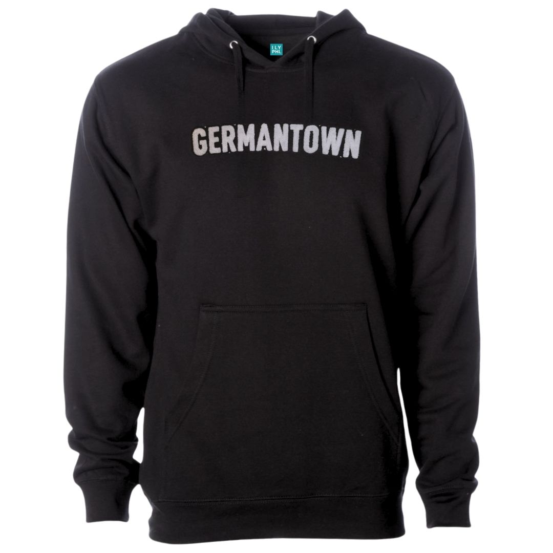 Germantown Pullover Hoodie – Soft Chenille Patch