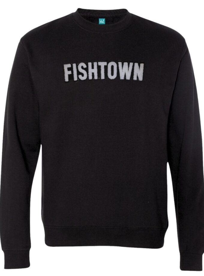 Fishtown Crewneck Sweatshirt – Soft Chenille Patch