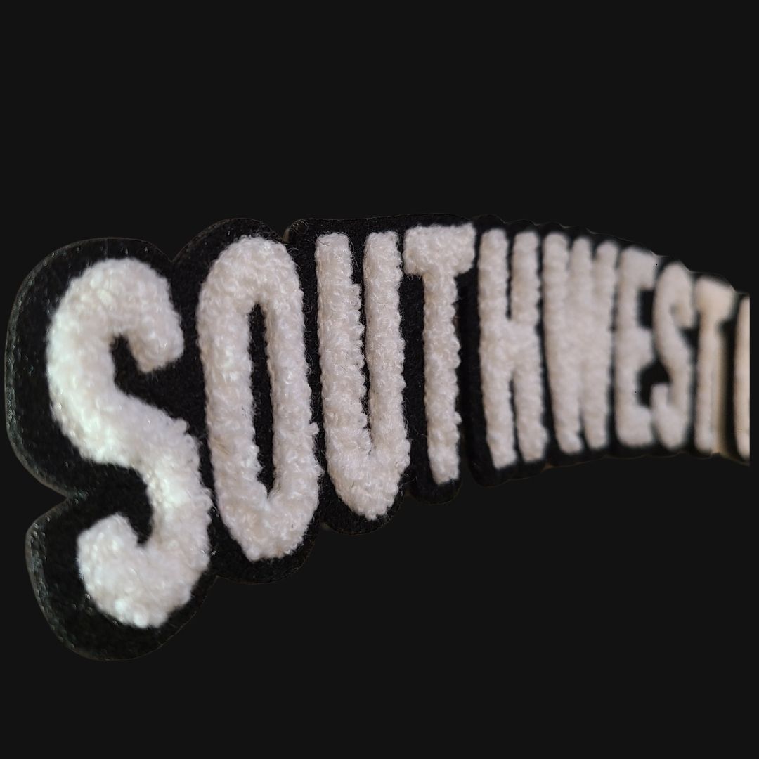 Southwest Philly Pullover Hoodie – Soft Chenille Patch - Image 2