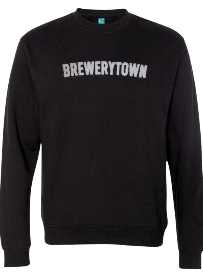 Brewerytown Crewneck Sweatshirt – Soft Chenille Patch