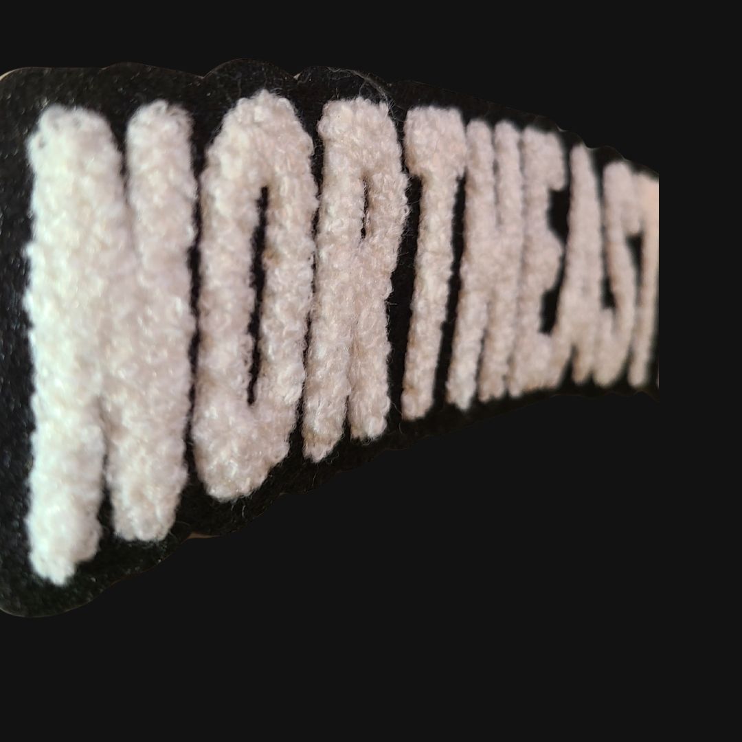 Northeast Philly Pullover Hoodie – Soft Chenille Patch - Image 2