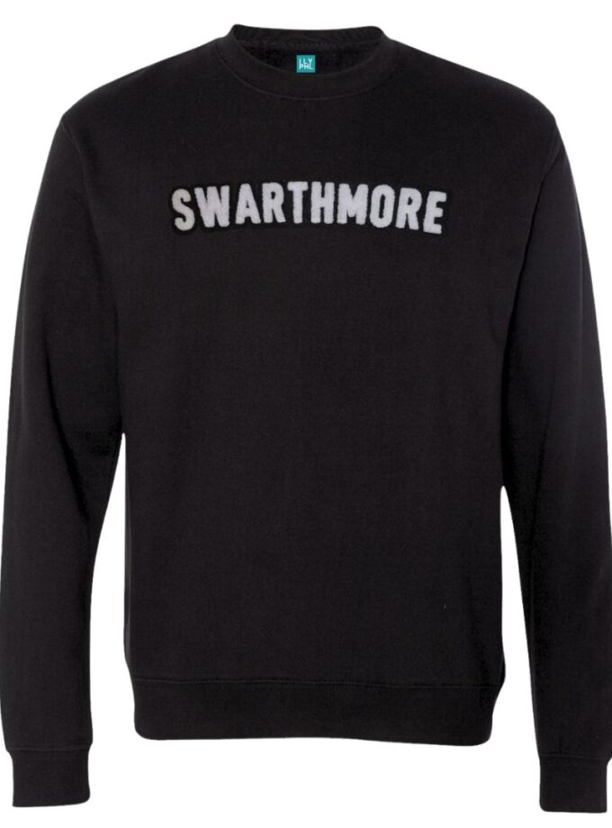 Swarthmore Crewneck Sweatshirt – Soft Chenille Patch