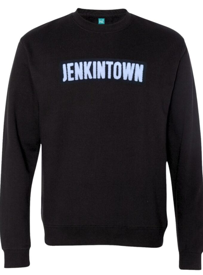 Jenkintown Crewneck Sweatshirt – Soft Chenille Patch