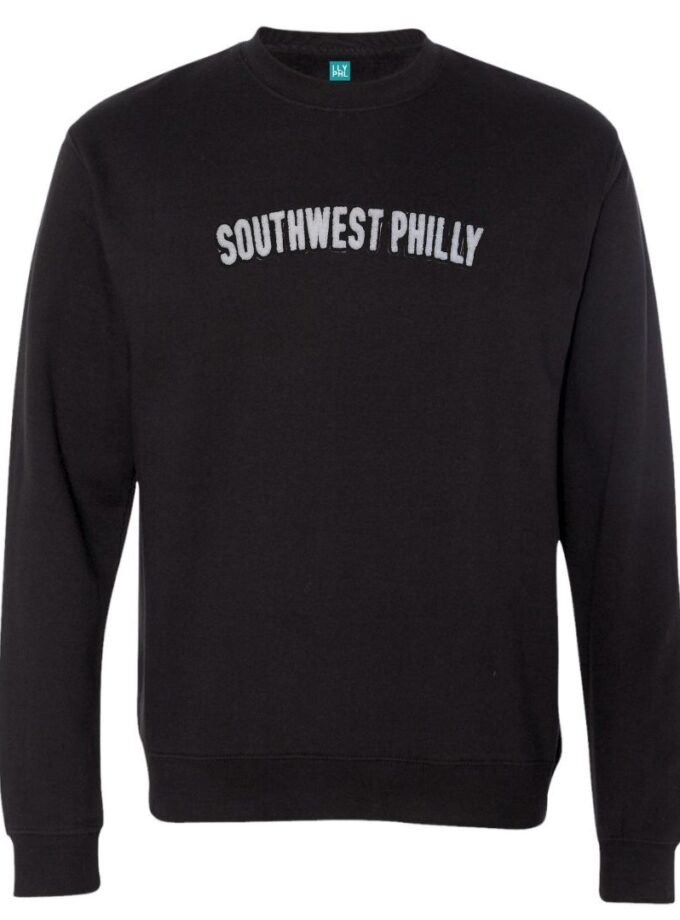 Southwest Philly Crewneck Sweatshirt – Soft Chenille Patch