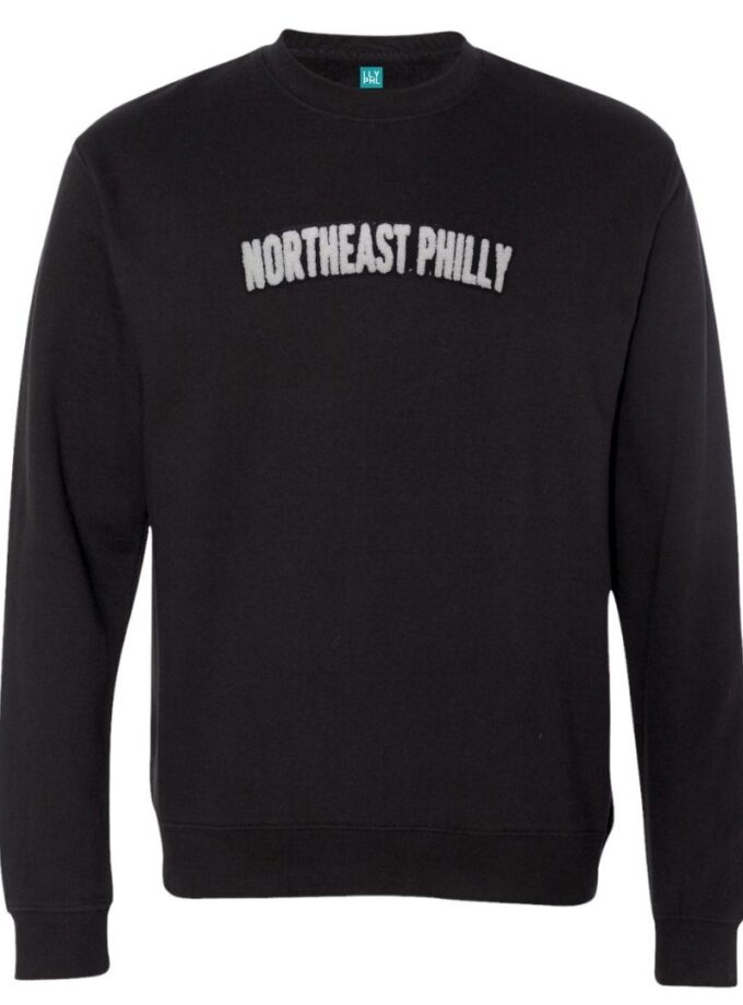 Northeast Philly Crewneck Sweatshirt – Soft Chenille Patch