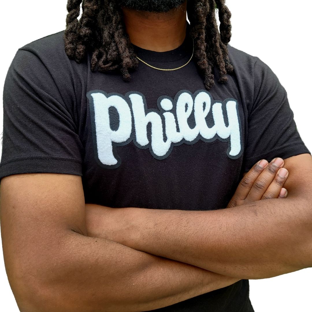 Philly Phancy Pullover Hoodie – Soft Chenille Patch - Image 2