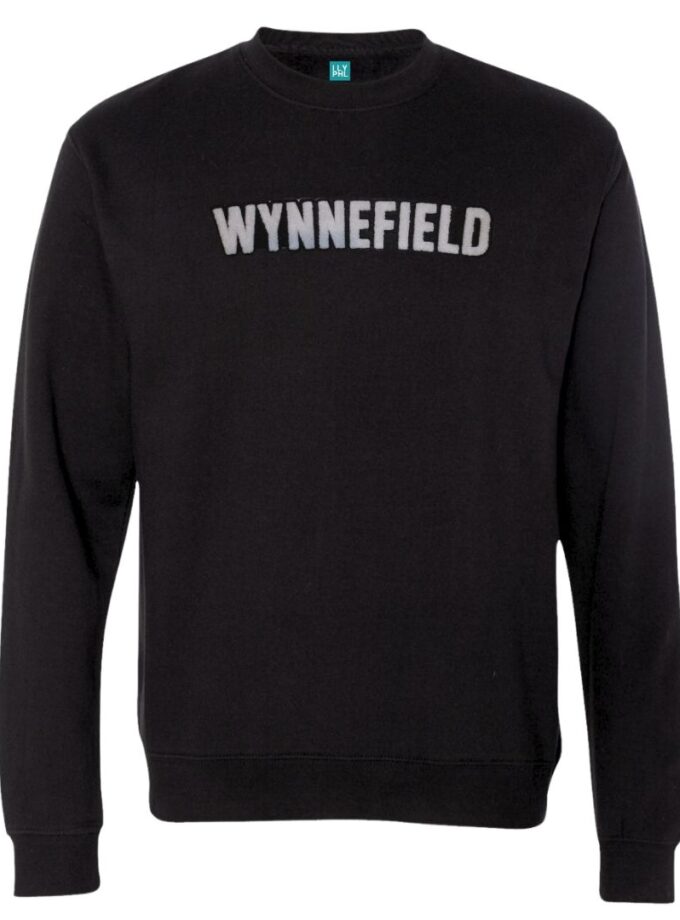 Wynnefield Crewneck Sweatshirt – Soft Chenille Patch