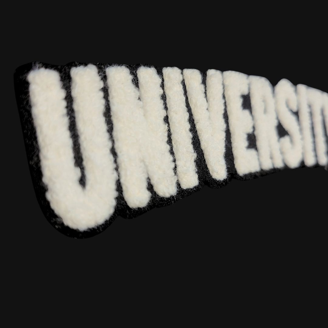 University City Pullover Hoodie – Soft Chenille Patch - Image 2