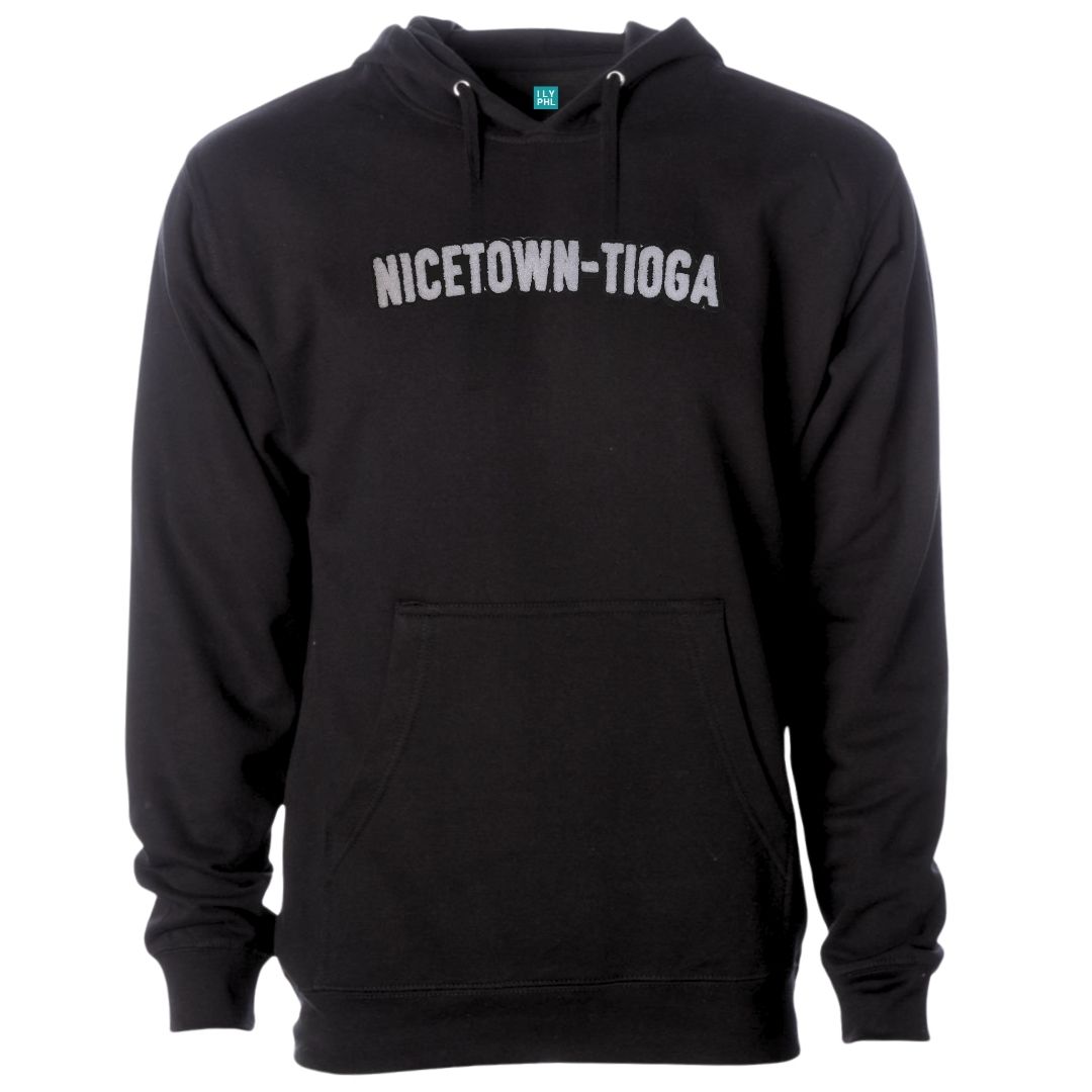 Nicetown-Tioga Pullover Hoodie – Soft Chenille Patch