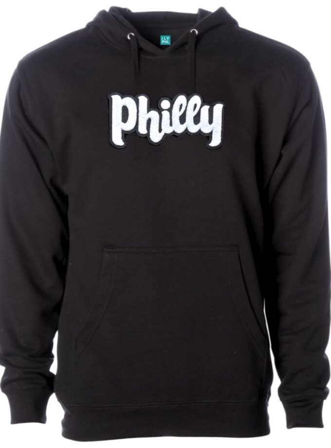 Philly Phancy Pullover Hoodie – Soft Chenille Patch