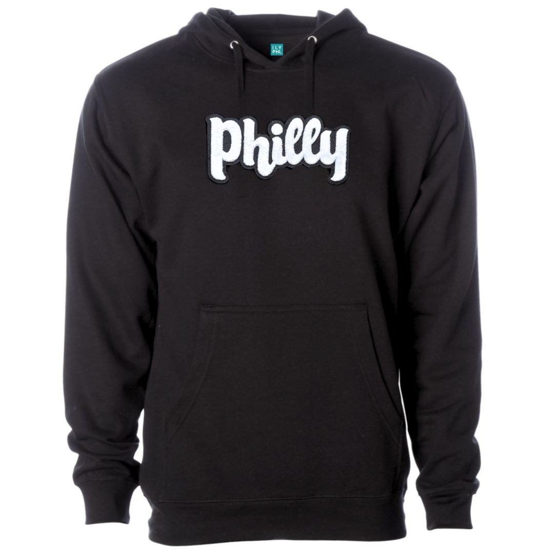 Philly Phancy Pullover Hoodie – Soft Chenille Patch