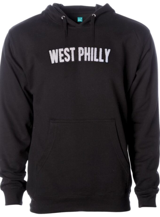 West Philly Pullover Hoodie – Soft Chenille Patch