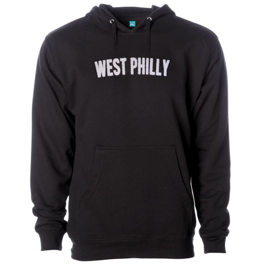 West Philly Pullover Hoodie – Soft Chenille Patch